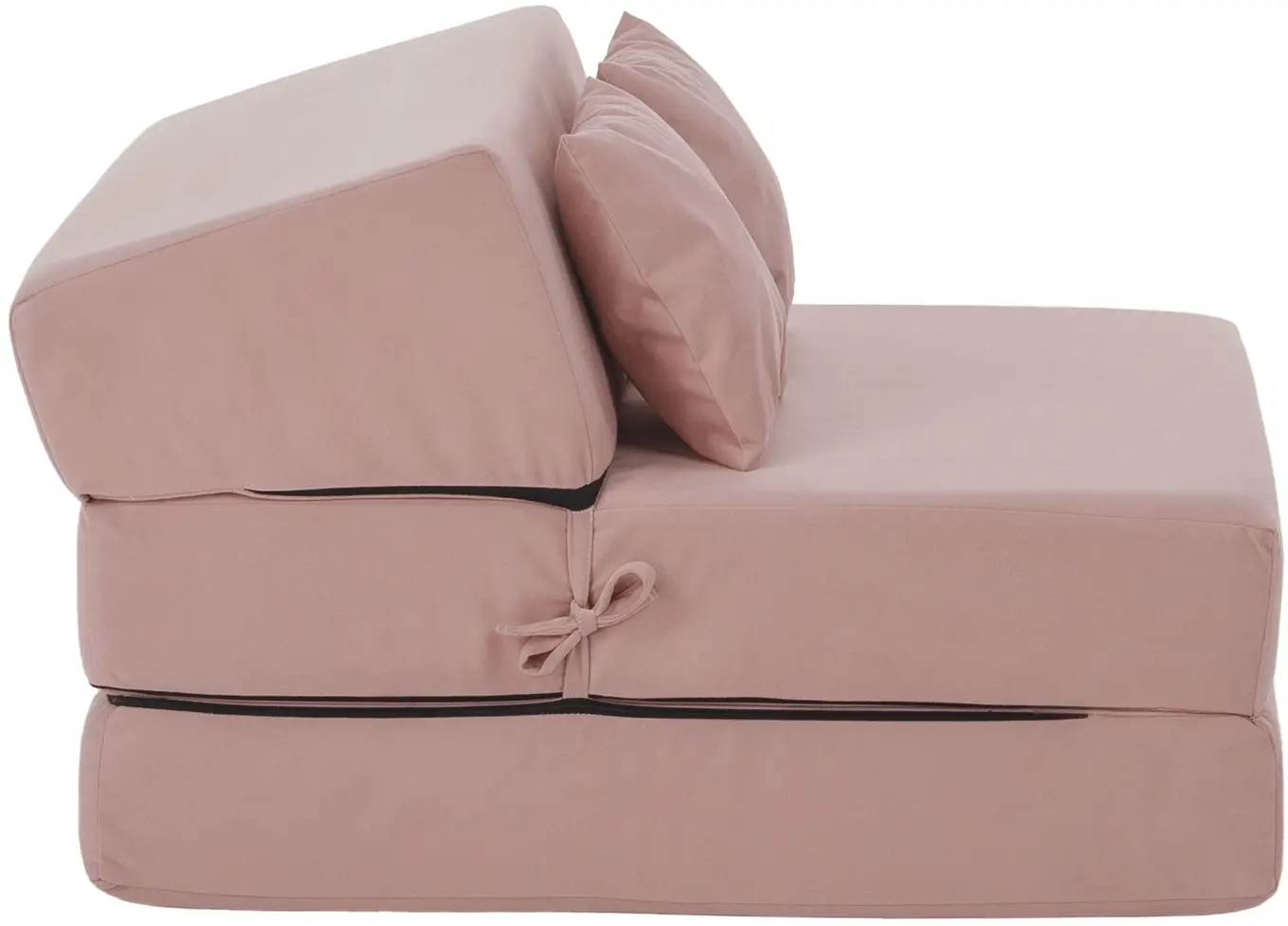 Мягкий шезлонг Tempo Kondela Pelos (Pink) - 4