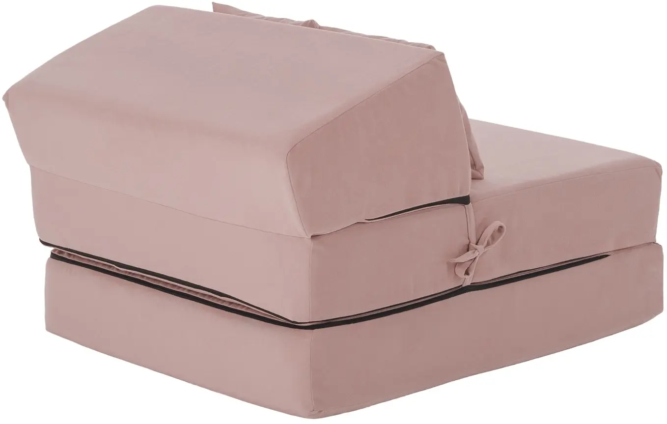 Мягкий шезлонг Tempo Kondela Pelos (Pink) - 5