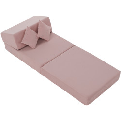 Мягкий шезлонг Tempo Kondela Pelos (Pink) Thumb