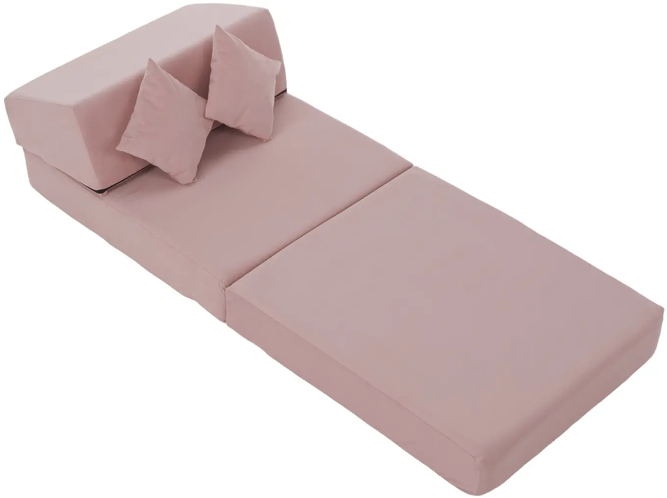 Мягкий шезлонг Tempo Kondela Pelos (Pink) - 6