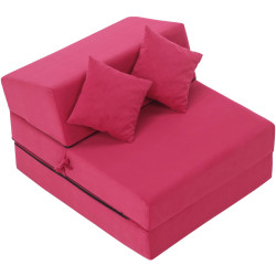 Sezlong moale Tempo Kondela Pelos Trinity 10 (Magenta) Thumb