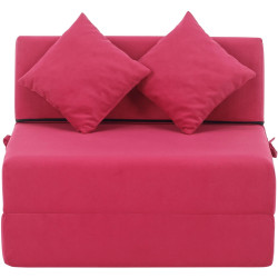 Sezlong moale Tempo Kondela Pelos Trinity 10 (Magenta) Thumb