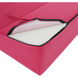 Sezlong moale Tempo Kondela Pelos Trinity 10 (Magenta) Thumb