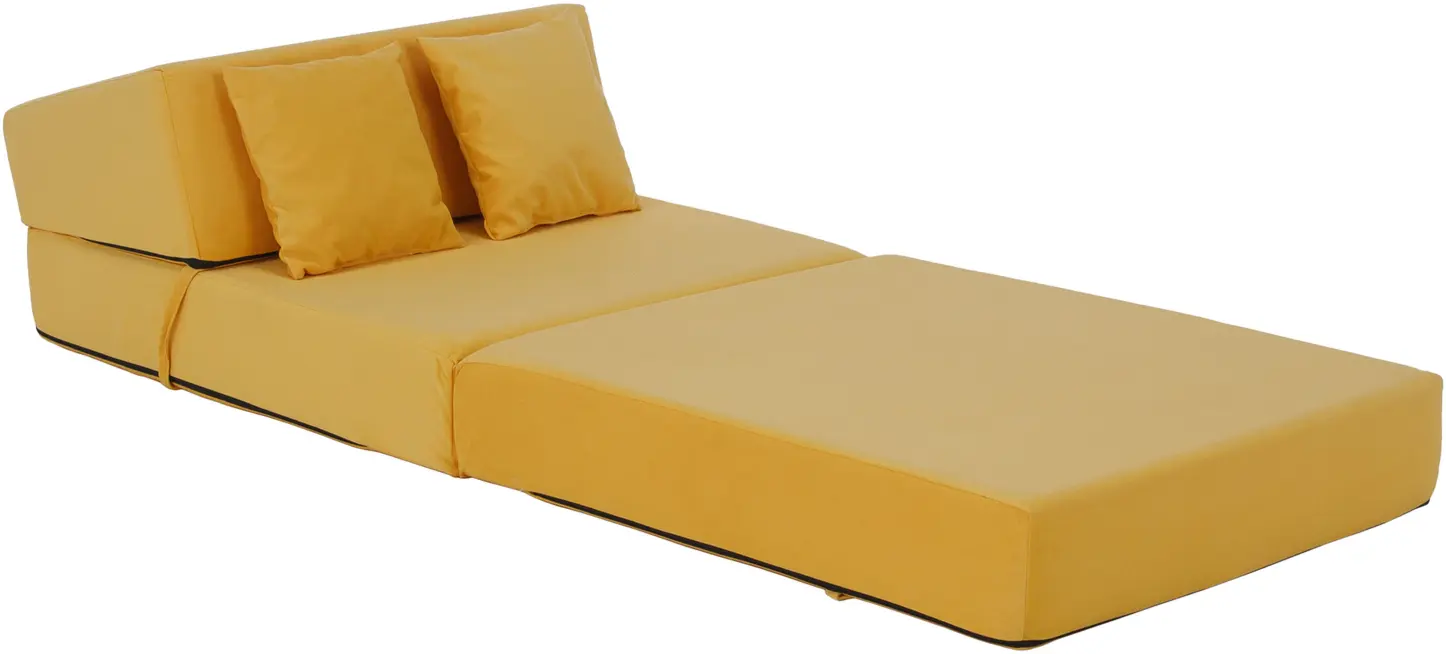 Sezlong moale Tempo Kondela Pelos Trinity 18 (Yellow)