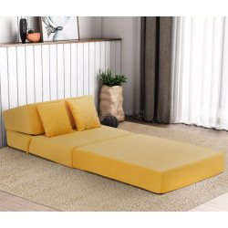 Sezlong moale Tempo Kondela Pelos Trinity 18 (Yellow)