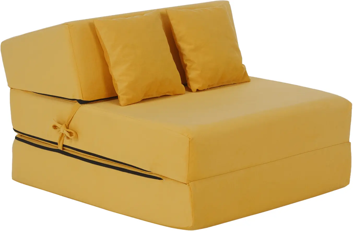 Sezlong moale Tempo Kondela Pelos Trinity 18 (Yellow)