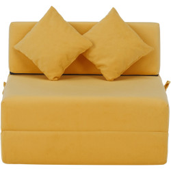 Sezlong moale Tempo Kondela Pelos Trinity 18 (Yellow) Thumb