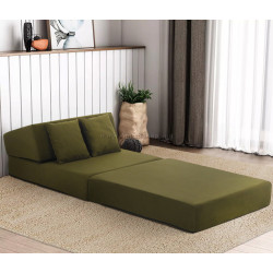 Sezlong moale Tempo Kondela Pelos Trinity 27 (Olive)