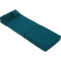 Sezlong moale Tempo Kondela Pelos Trinity 29 (Petrol) Thumb