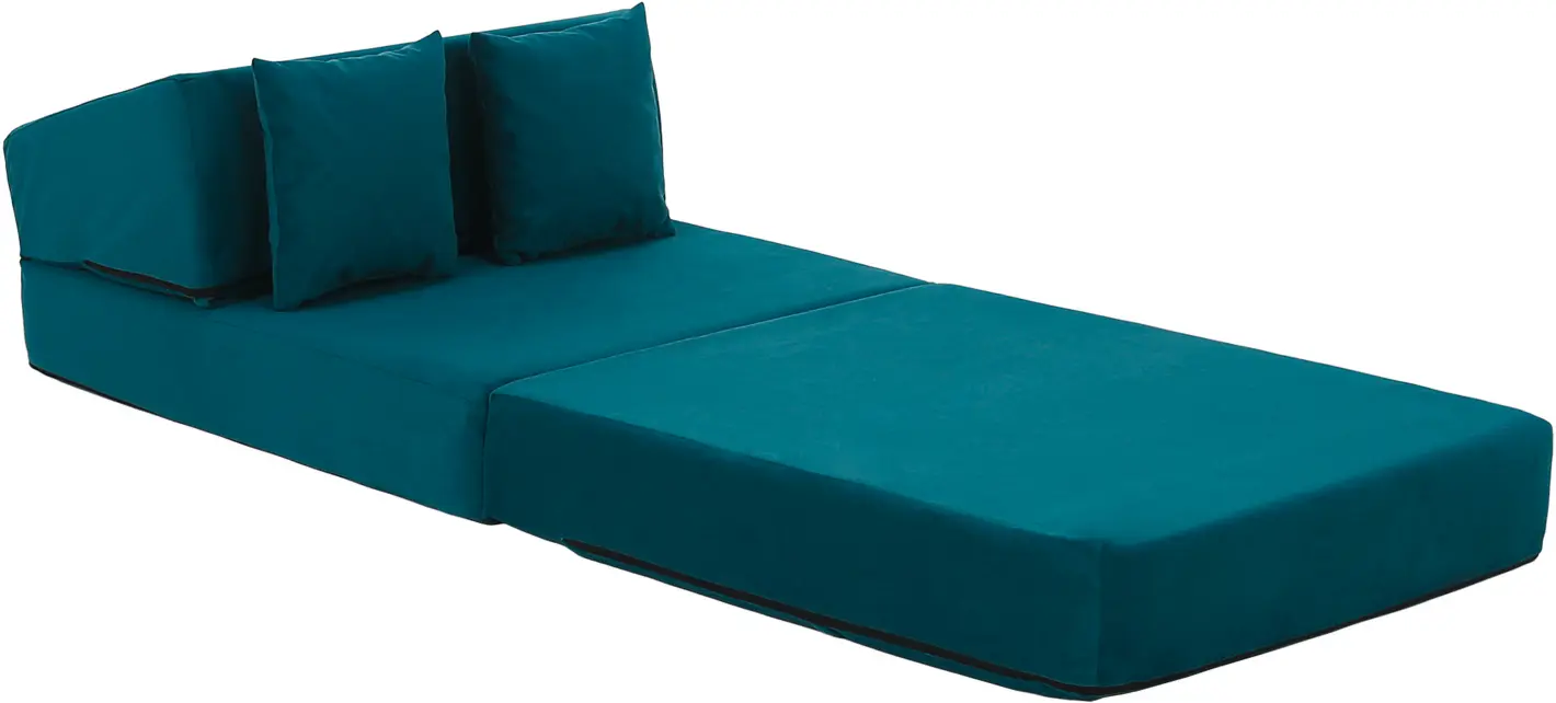 Sezlong moale Tempo Kondela Pelos Trinity 29 (Petrol)