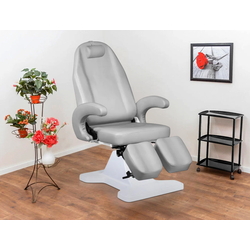 Кресло косметологическое Activeshop 112 Hydraulic (Grey/White)