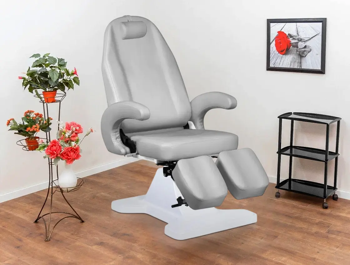 Fotoliu cosmetologic Activeshop 112 Hydraulic (Grey/White)