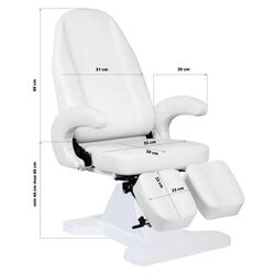 Fotoliu cosmetologic Activeshop 112 (White) Thumb