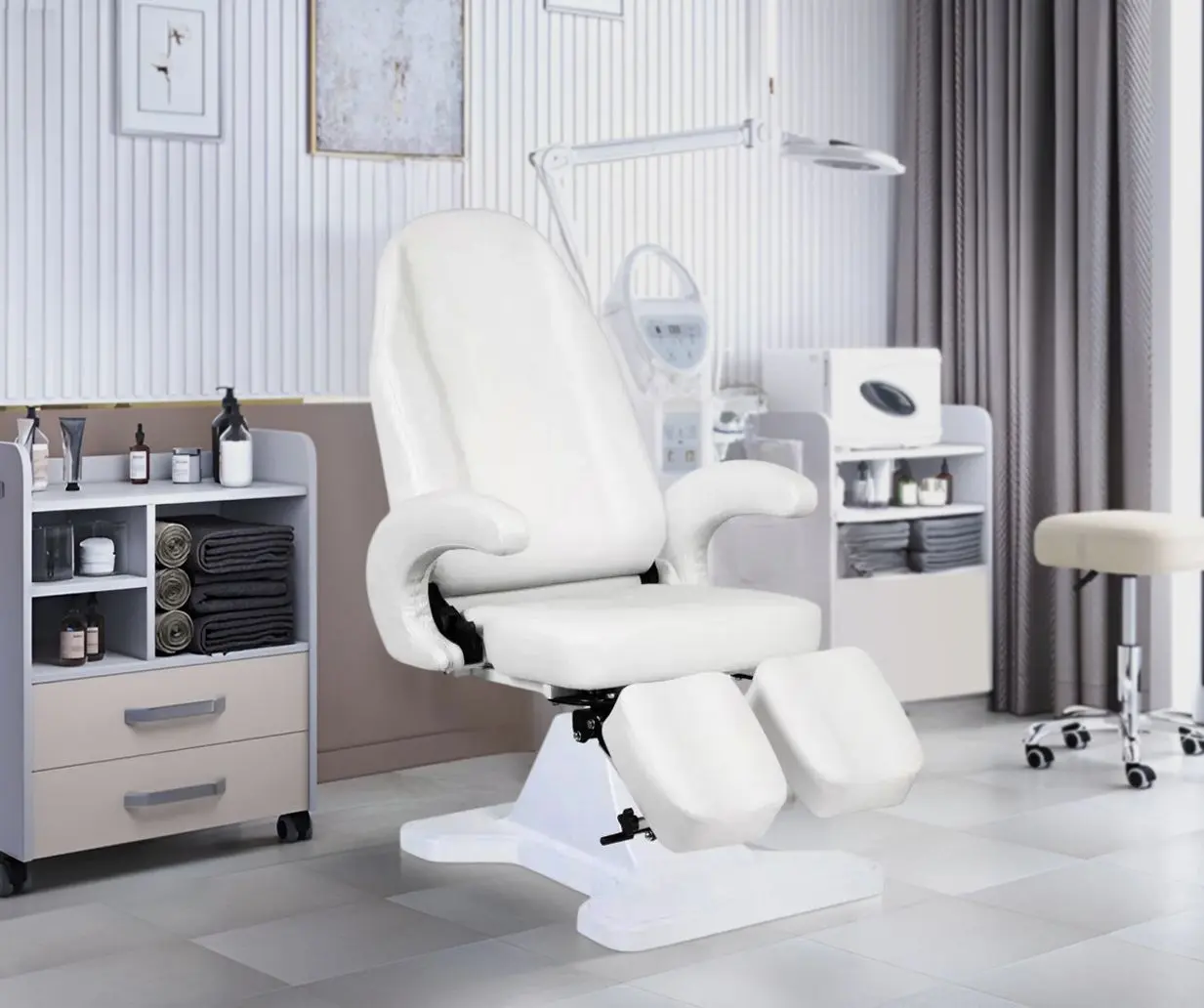 Fotoliu cosmetologic Activeshop 112 (White)