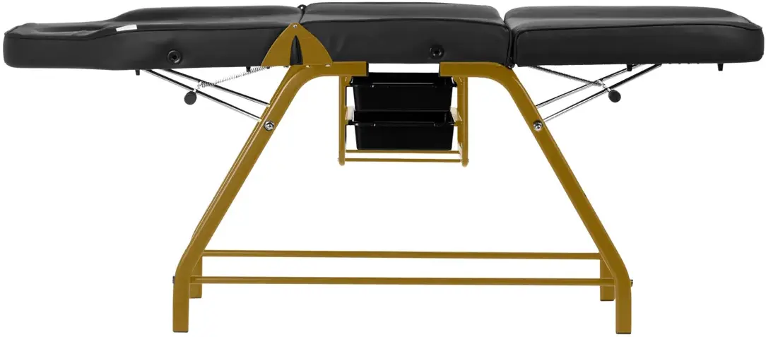 Fotoliu cosmetologic Activeshop 557G (Black/Gold)