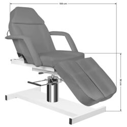 Fotoliu cosmetologic Activeshop A-210C (Grey) Thumb
