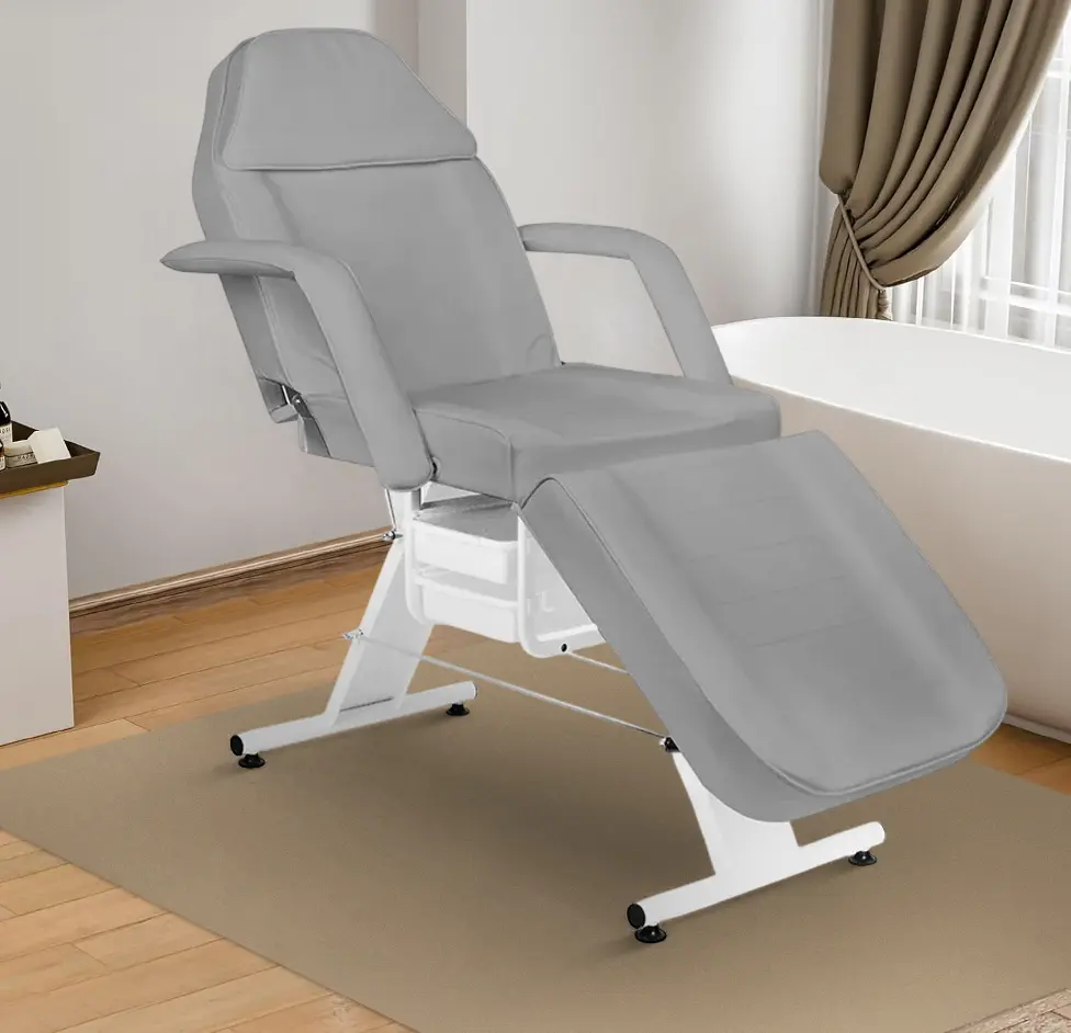 Кресло косметологическое Activeshop A202 (Grey/White)