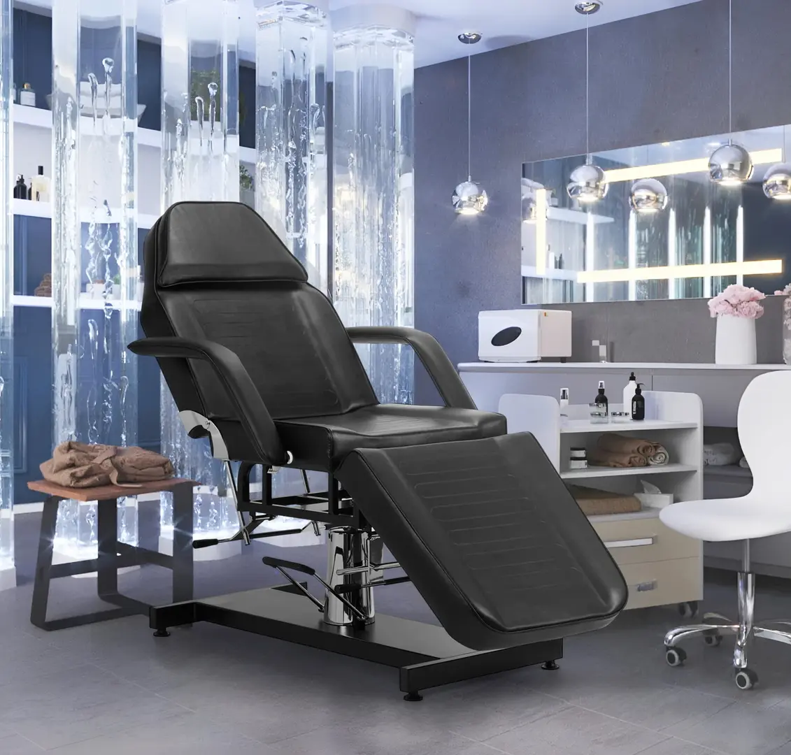 Fotoliu cosmetologic Activeshop Basic 210 Hydraulic (Black)