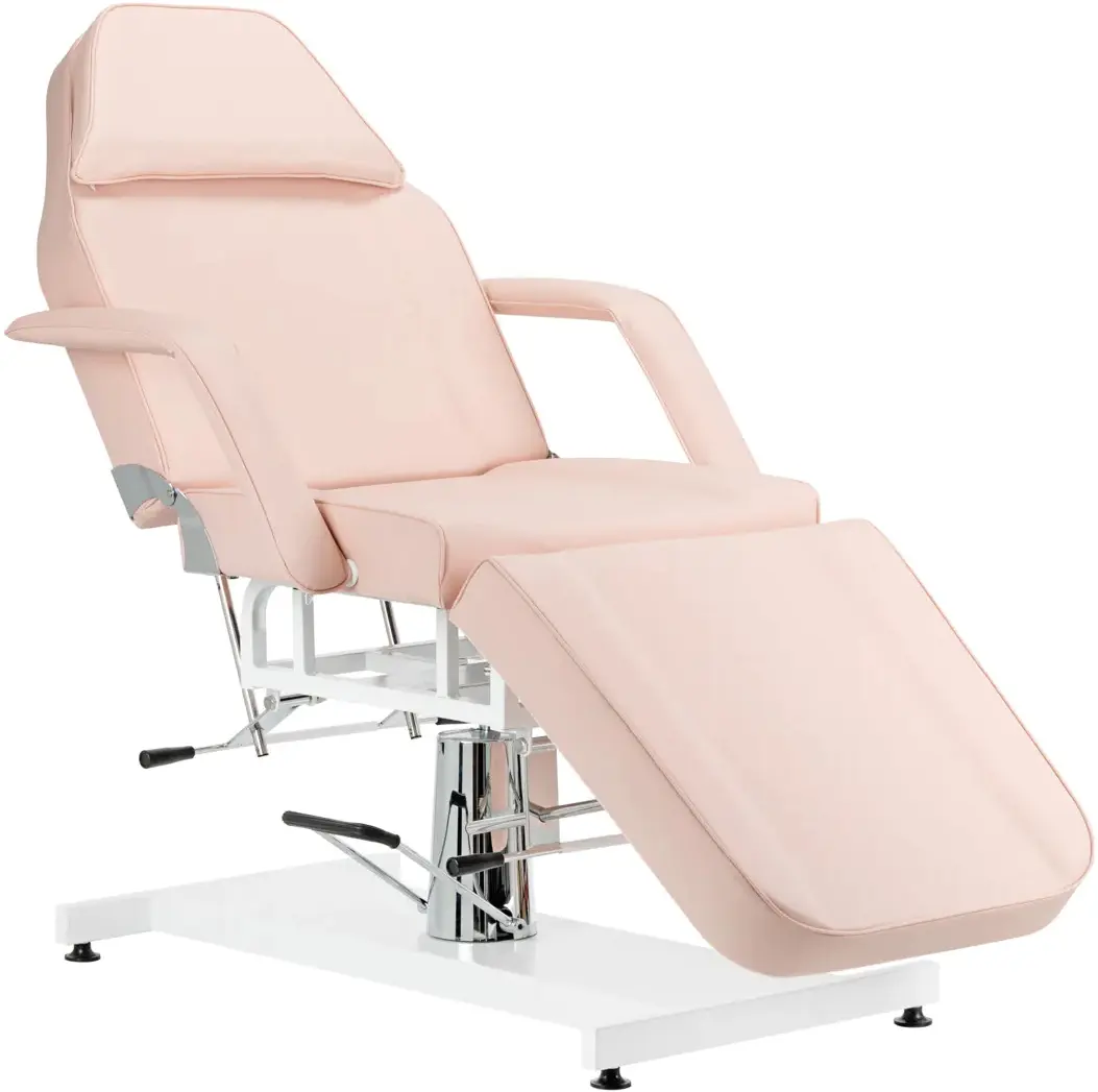 Кресло косметологическое Activeshop Basic 210 Hydraulic (Pink/White)