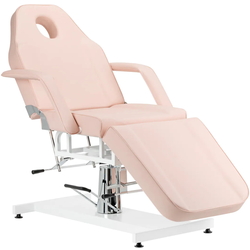 Кресло косметологическое Activeshop Basic 210 Hydraulic (Pink/White) Thumb