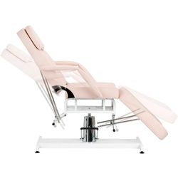 Кресло косметологическое Activeshop Basic 210 Hydraulic (Pink/White) Thumb