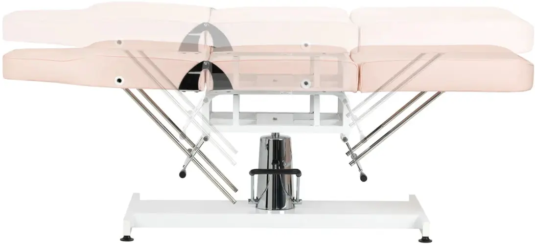 Кресло косметологическое Activeshop Basic 210 Hydraulic (Pink/White)