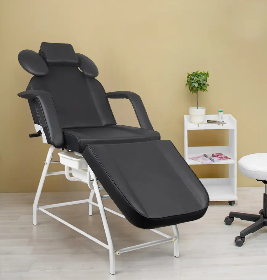 Fotoliu cosmetologic Activeshop Ivette 133149 (Black)