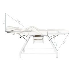 Fotoliu cosmetologic Activeshop Ivette (Grey) Thumb