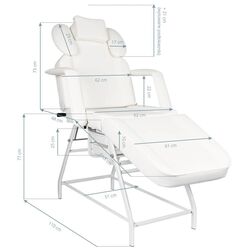 Fotoliu cosmetologic Activeshop Ivette (Grey) Thumb