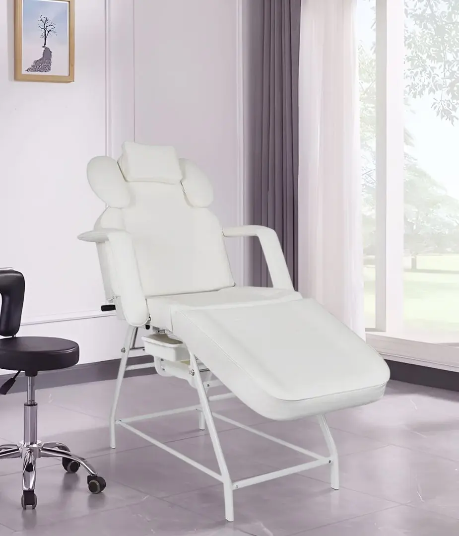 Fotoliu cosmetologic Activeshop Ivette (White)