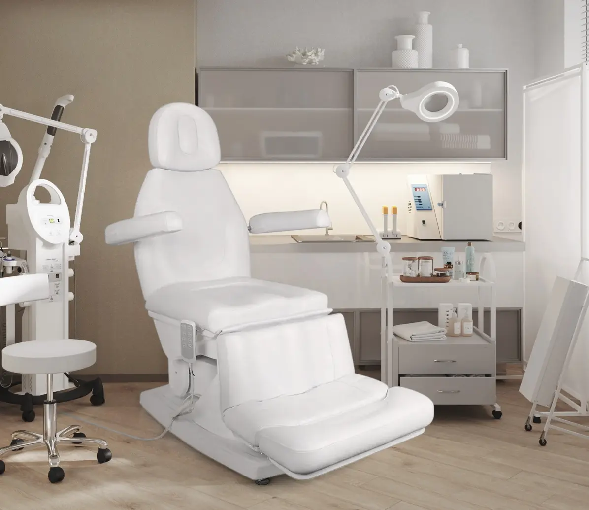 Кресло косметологическое Activeshop Kate 4 (White)