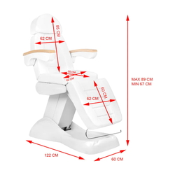 Fotoliu cosmetologic Activeshop Lux 142852 (White) Thumb