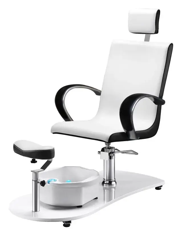 Fotoliu cosmetologic cu hidromasaj Activeshop 308 (White/Black)