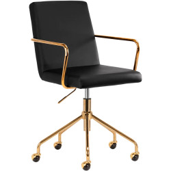 Кресло Activeshop QS-OF211G 148160 (Black/Gold) Thumb