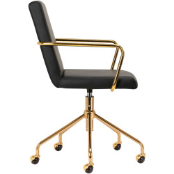 Кресло Activeshop QS-OF211G 148160 (Black/Gold) Thumb