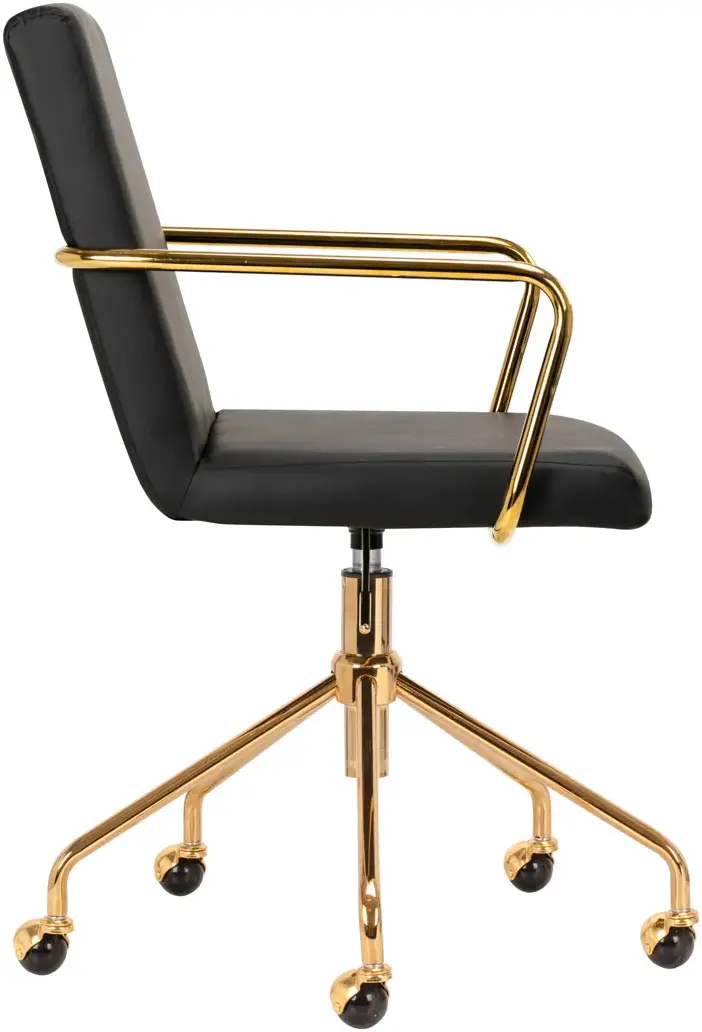 Кресло Activeshop QS-OF211G 148160 (Black/Gold)