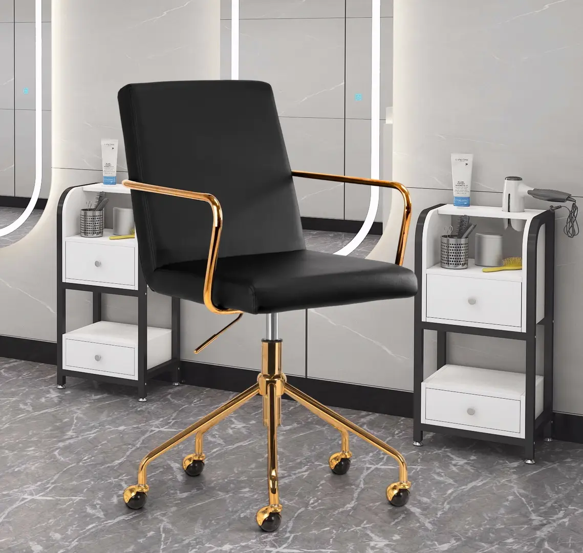 Кресло Activeshop QS-OF211G 148160 (Black/Gold)