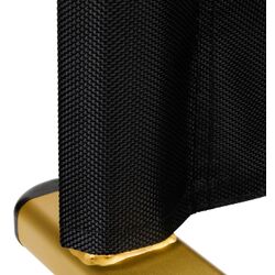 Scaun make-up pliabil Activeshop 123776 (Gold/Black) Thumb