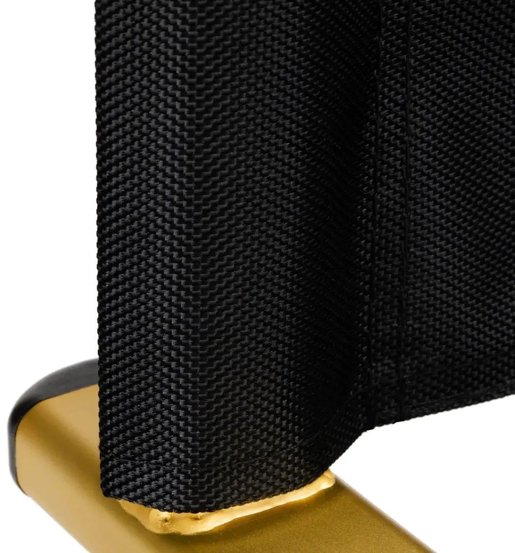 Scaun make-up pliabil Activeshop 123776 (Gold/Black)