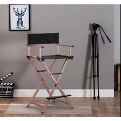 Scaun make-up pliabil Activeshop 140084 (Rose Gold)