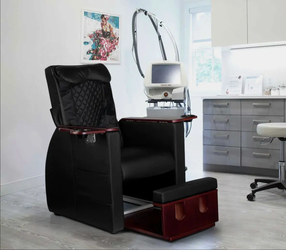Fotoliu cosmetologic Azzurro 101 (Black)