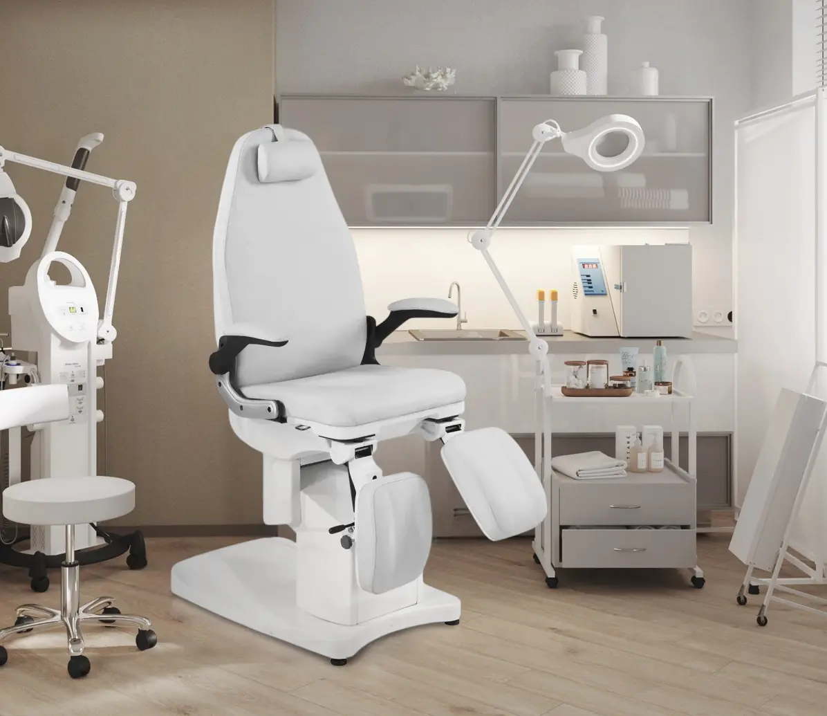 Fotoliu cosmetologic Azzurro 709A 3 (White)