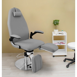 Fotoliu cosmetologic Azzurro 713A Hydraulic (Grey)