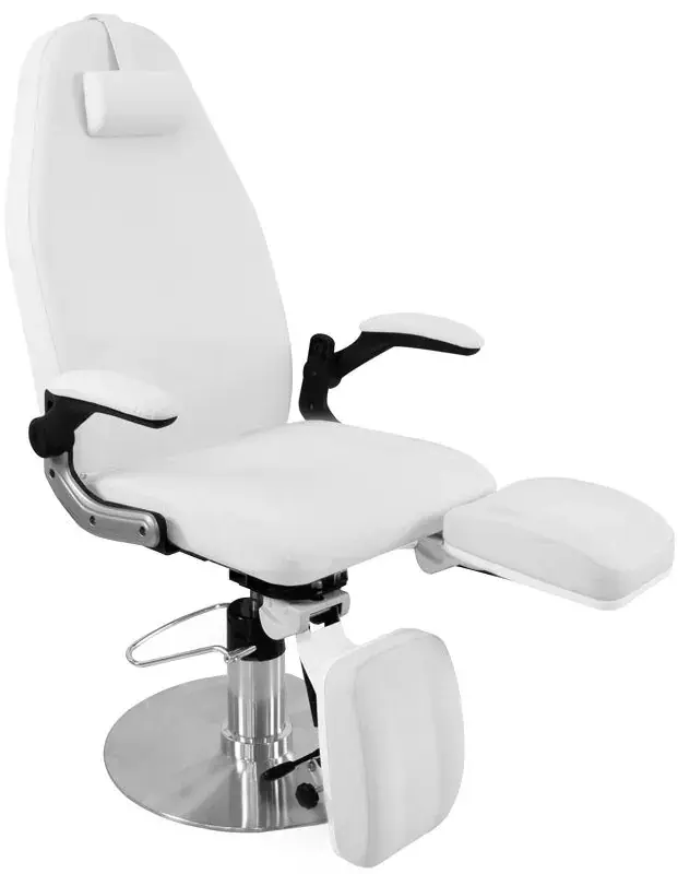 Fotoliu cosmetologic Azzurro 713A Hydraulic (White)