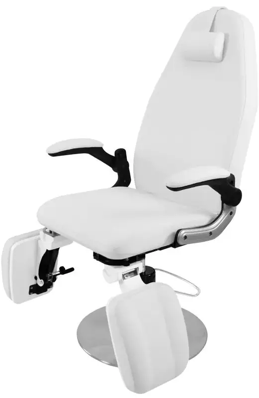 Fotoliu cosmetologic Azzurro 713A Hydraulic (White)