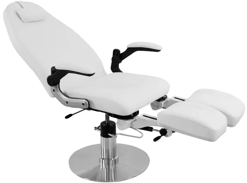 Fotoliu cosmetologic Azzurro 713A Hydraulic (White)