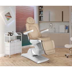 Fotoliu cosmetologic Azzurro 870 3 (Cappuccino/White)