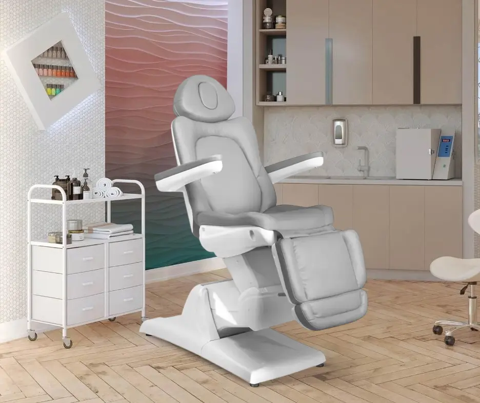 Fotoliu cosmetologic Azzurro 870 3 (Grey/White)