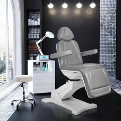 Fotoliu cosmetologic Azzurro 896A 4 (Grey/White)