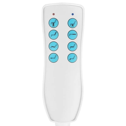 Fotoliu cosmetologic Azzurro 896A 4 (Grey/White) Thumb